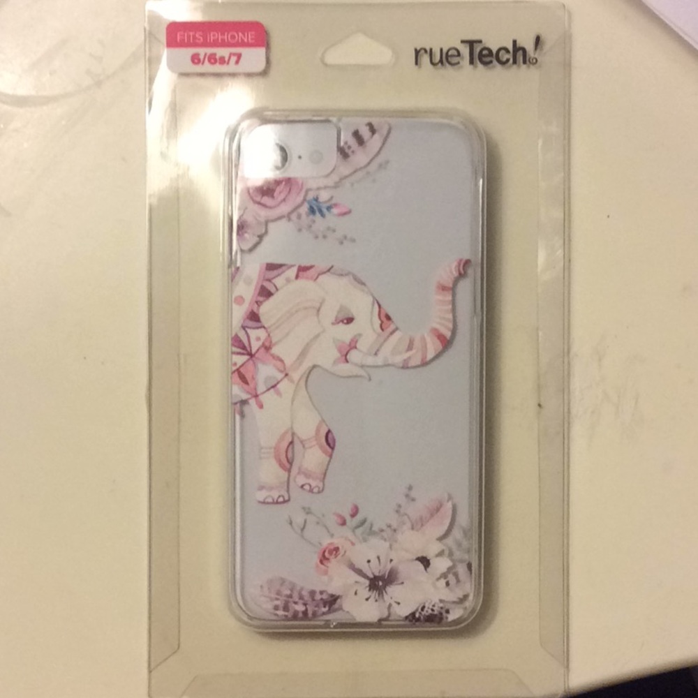 Elephant clear i phone 6/6s/7 case